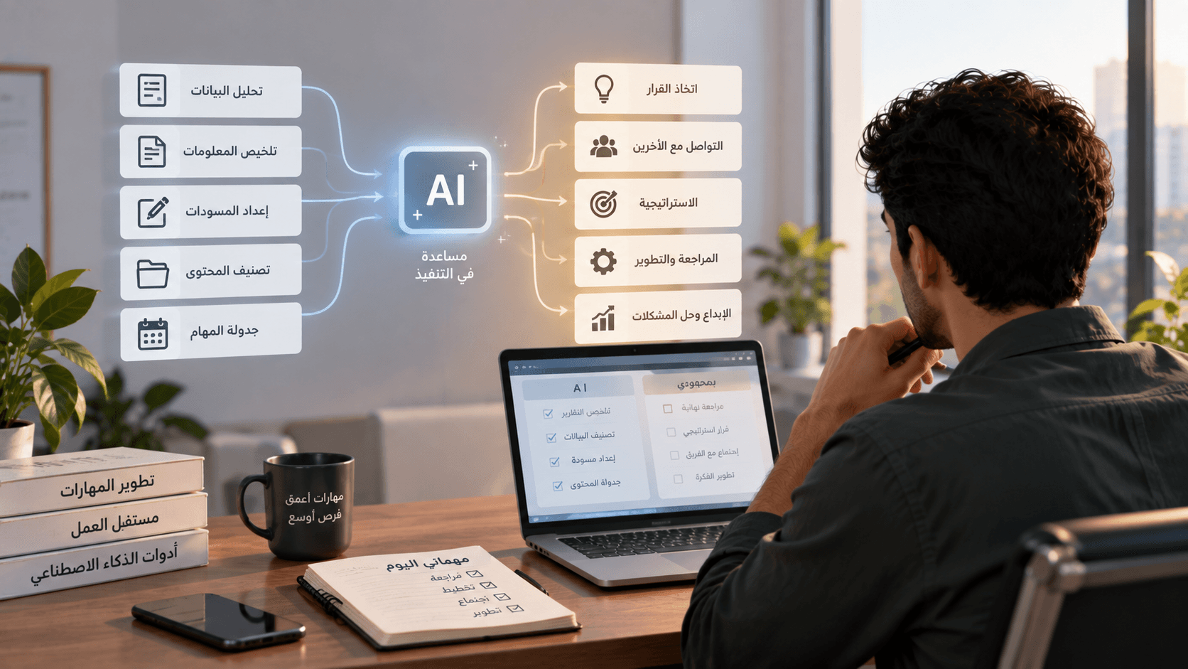 الذكاء الاصطناعي ومهام الوظيفة
